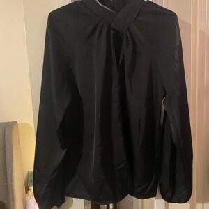 Elegant Black Women's Top